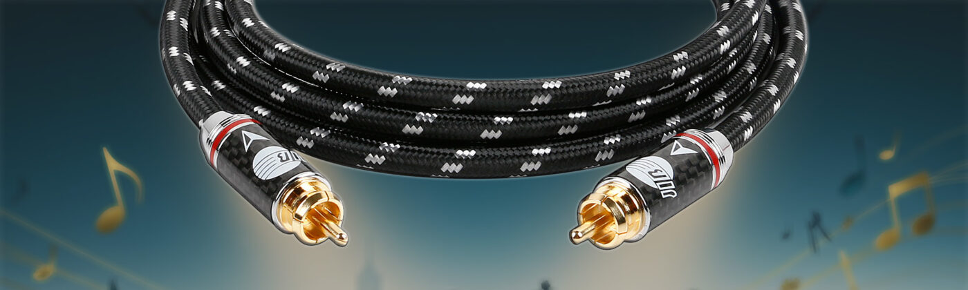 Boaacoustic-HiFi-Kabel der Evolution-Serie mit ausgewogenem, detailreichem Klang, gefertigt für langanhaltenden Musikgenuss.